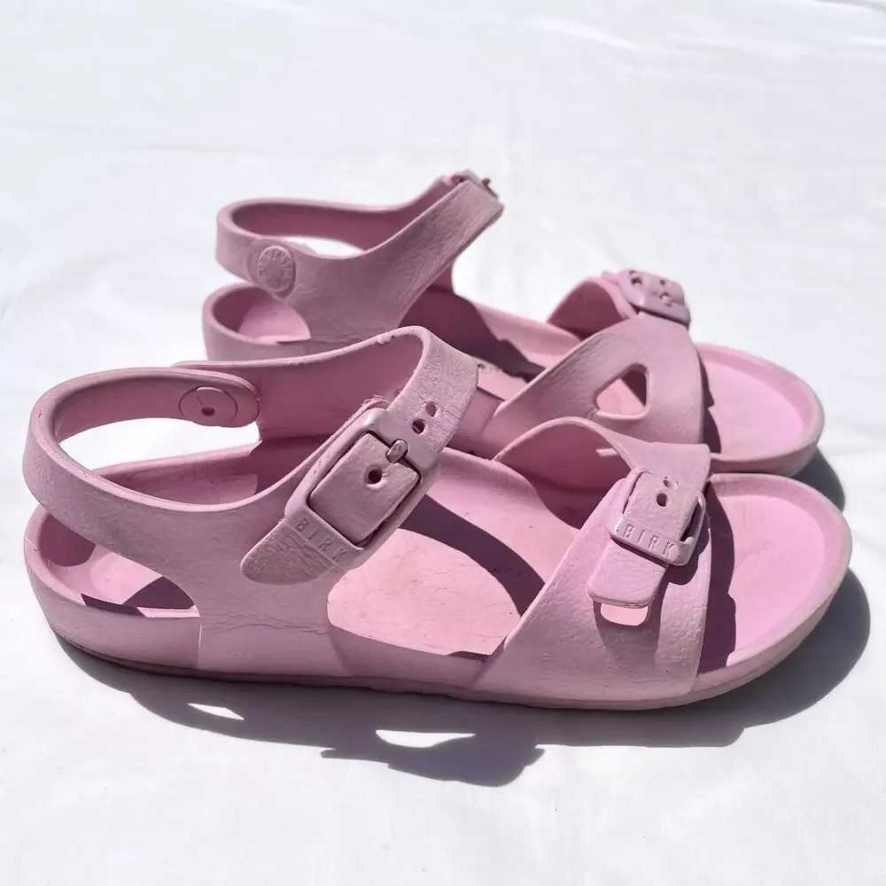 Birkenstock Rio Essentials Eva Sandals Girls 29 Bubblegum Pink